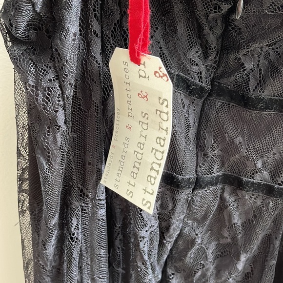 NWT! Standards & Practices Black Lace Dress 2X - Picture 5 of 7